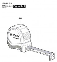 Bosch 1 600 A01 6LD --- Tape Measure Spare Parts